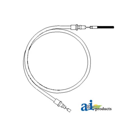 A & I Products Cable; RH Hand Brake 15" x12" x0.5" A-82016965